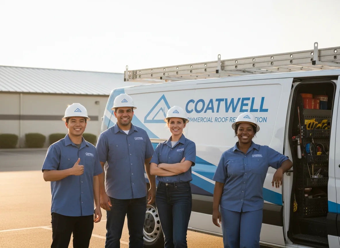 Commercial roof coating company in Adams, TN